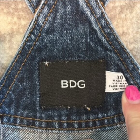 BDG Blue Denim Women Jeans Overalls - Picture 3 of 9